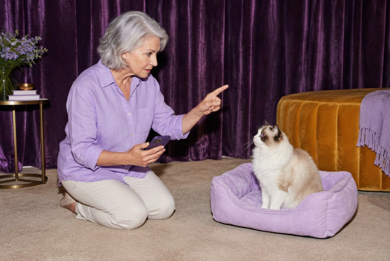 Meawys editorial photograph accompanying Cat Begging at the Table: Build a Calm Meal Routine