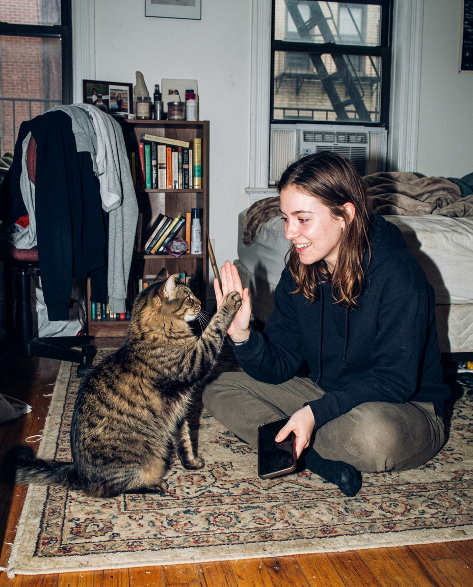 How to Train a Shy Cat Without Pressure